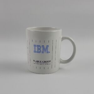 IBM White Ceramic Mug